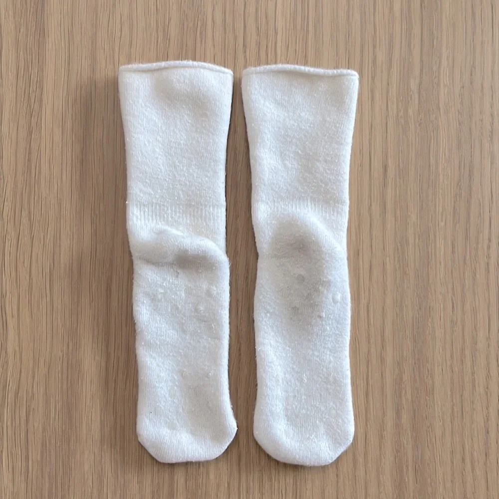 H&M, kids Christmas 3-pack warm terry socks, size 6-7.5